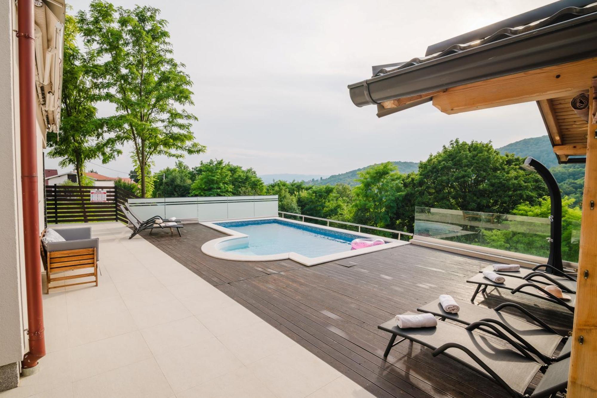 Carobni Pogled Zagreb Villa Exterior photo